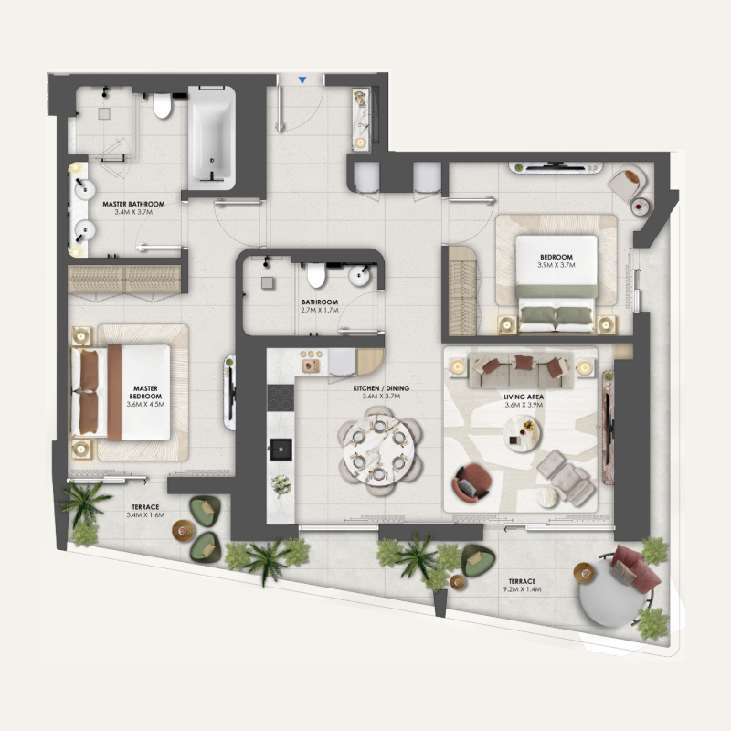 Apartments plan