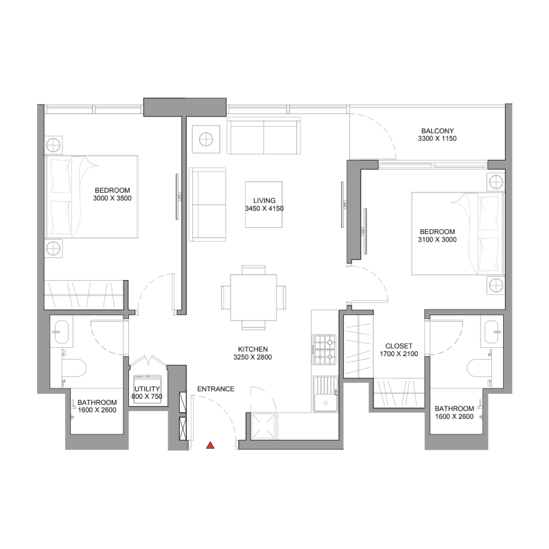 Apartments plan