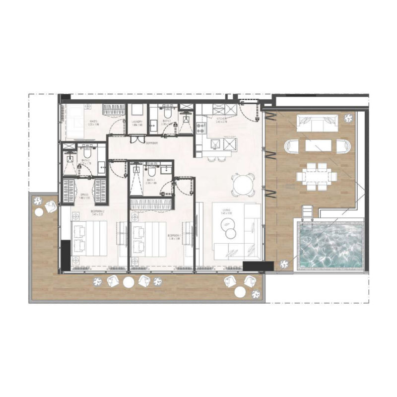 Apartments plan