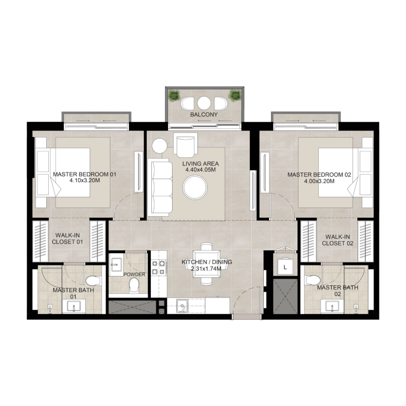 Apartments plan
