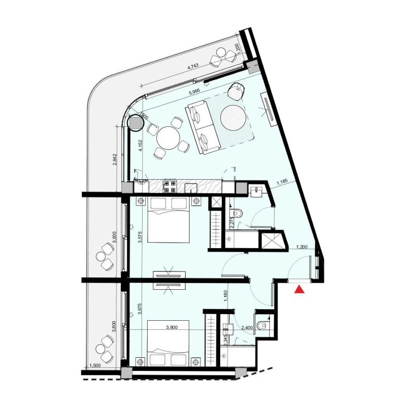 Apartments plan