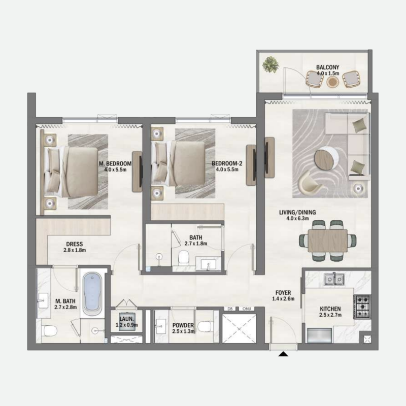 Apartments plan
