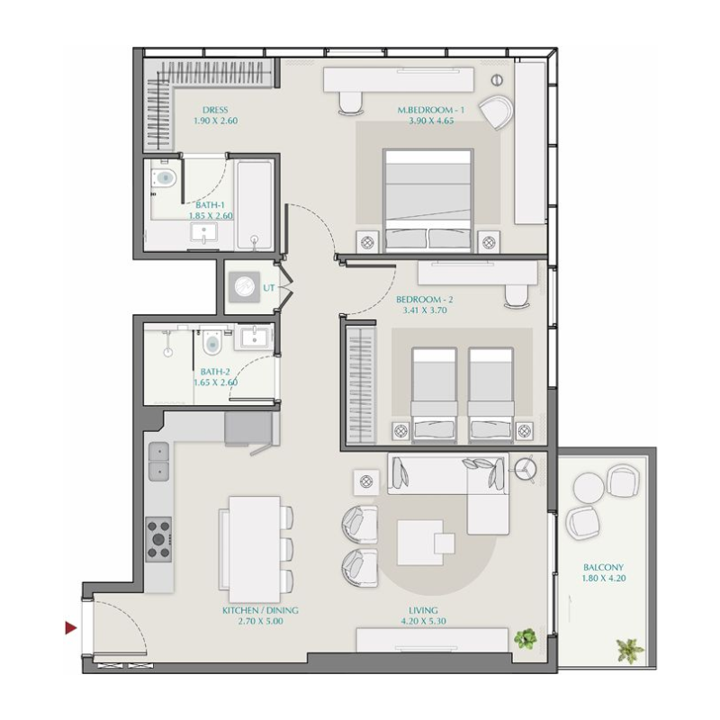 Apartments plan
