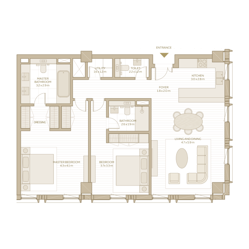 Apartments plan