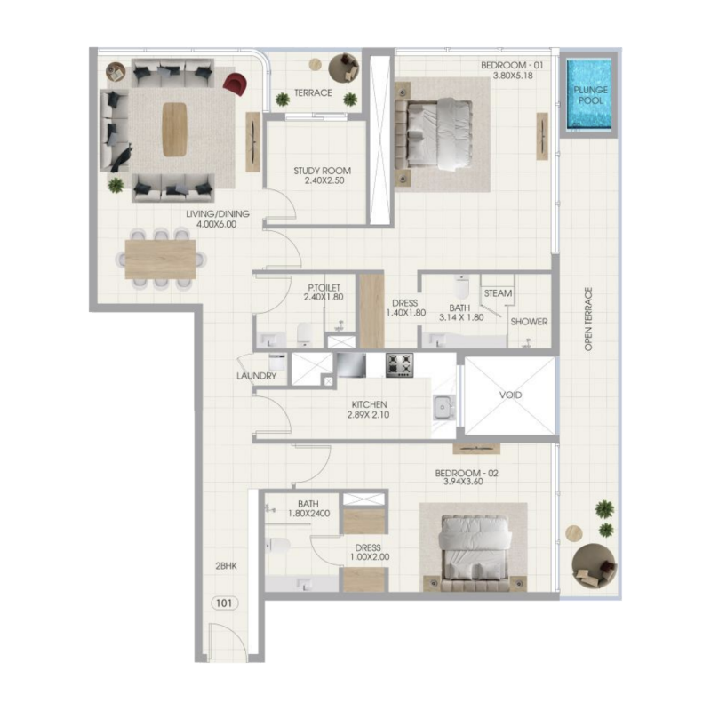 Apartments plan