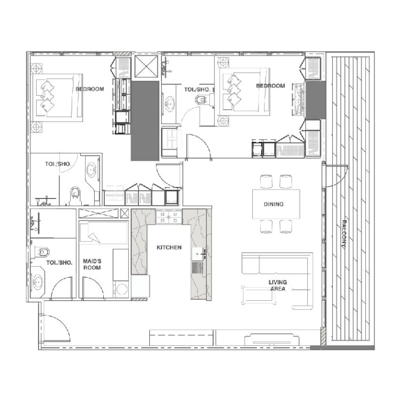 Apartments plan