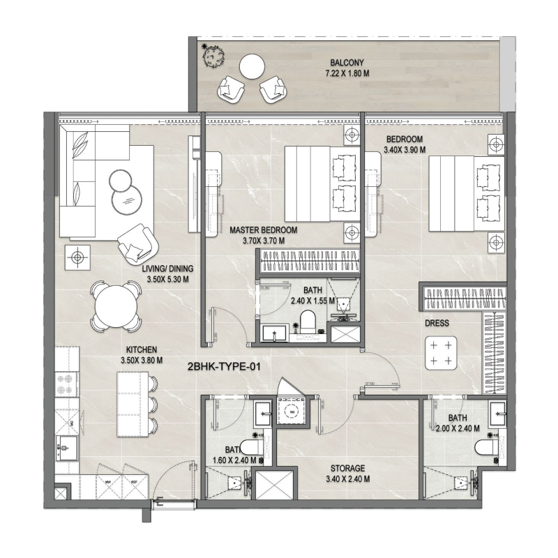 Apartments plan