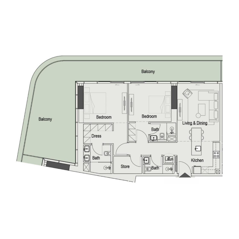 Apartments plan