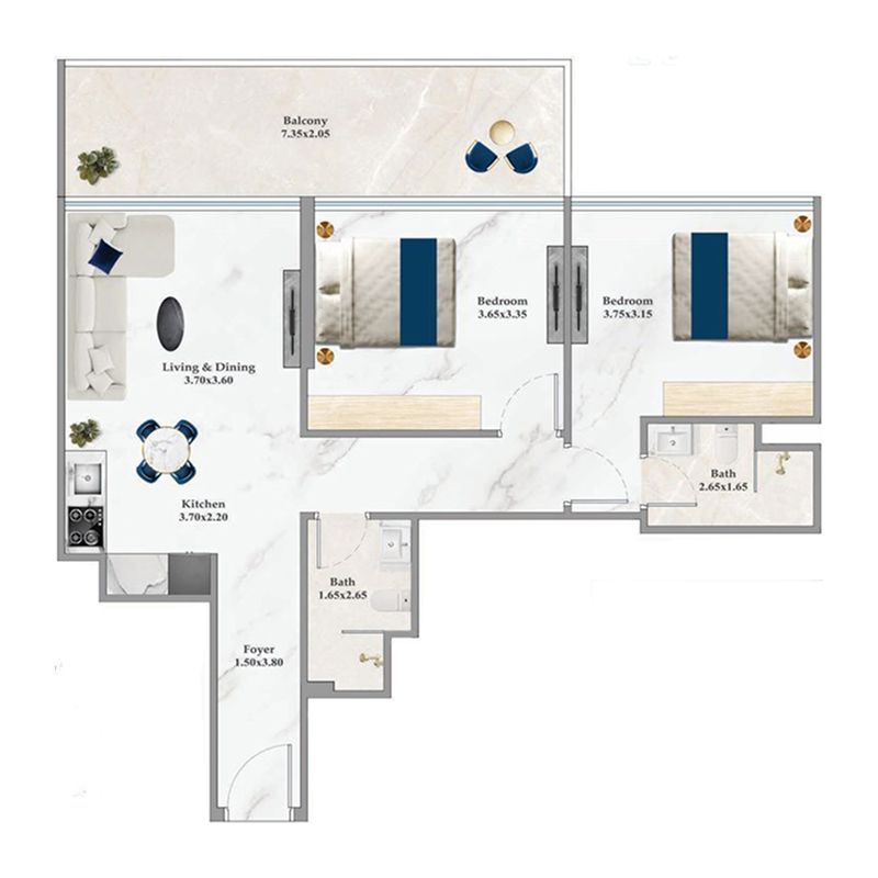 Apartments plan