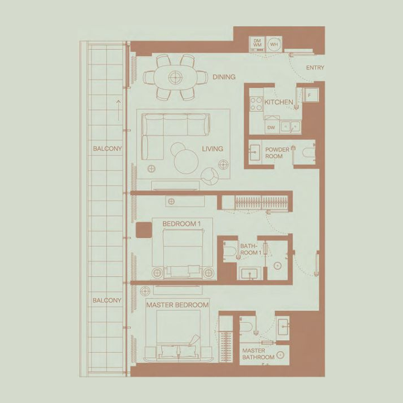 Apartments plan