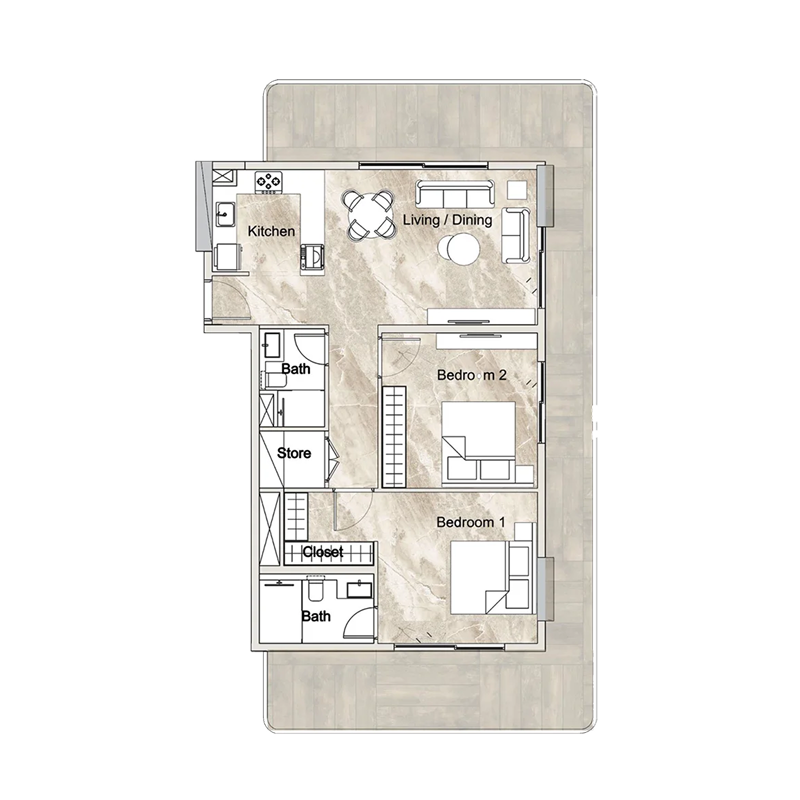 Apartments plan