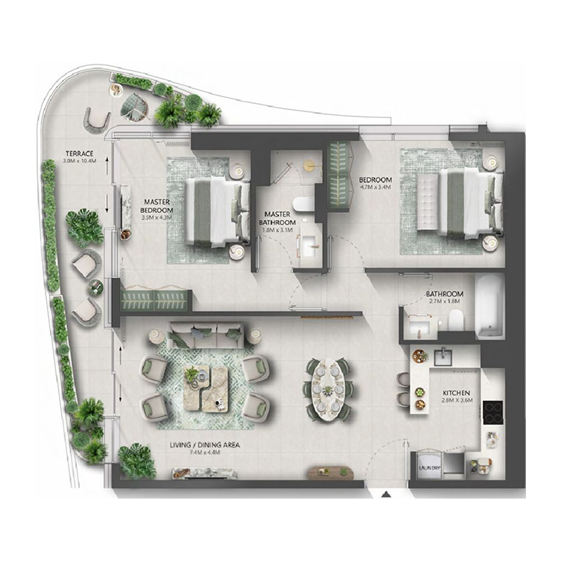Apartments plan