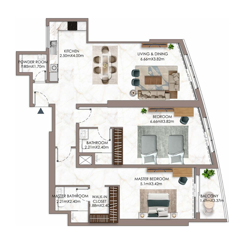 Apartments plan