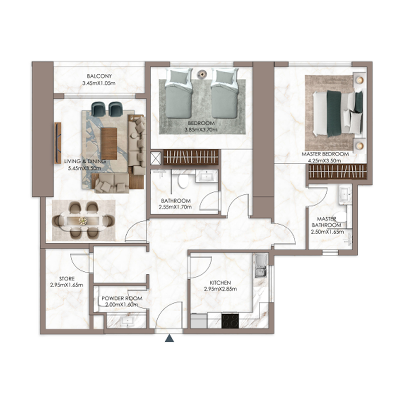 Apartments plan