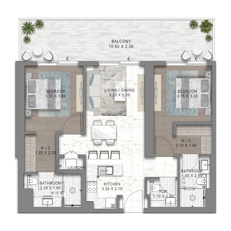 Apartments plan