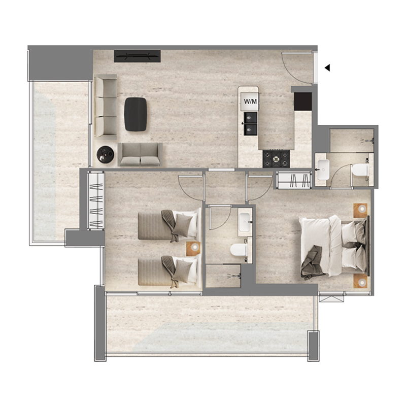 Apartments plan