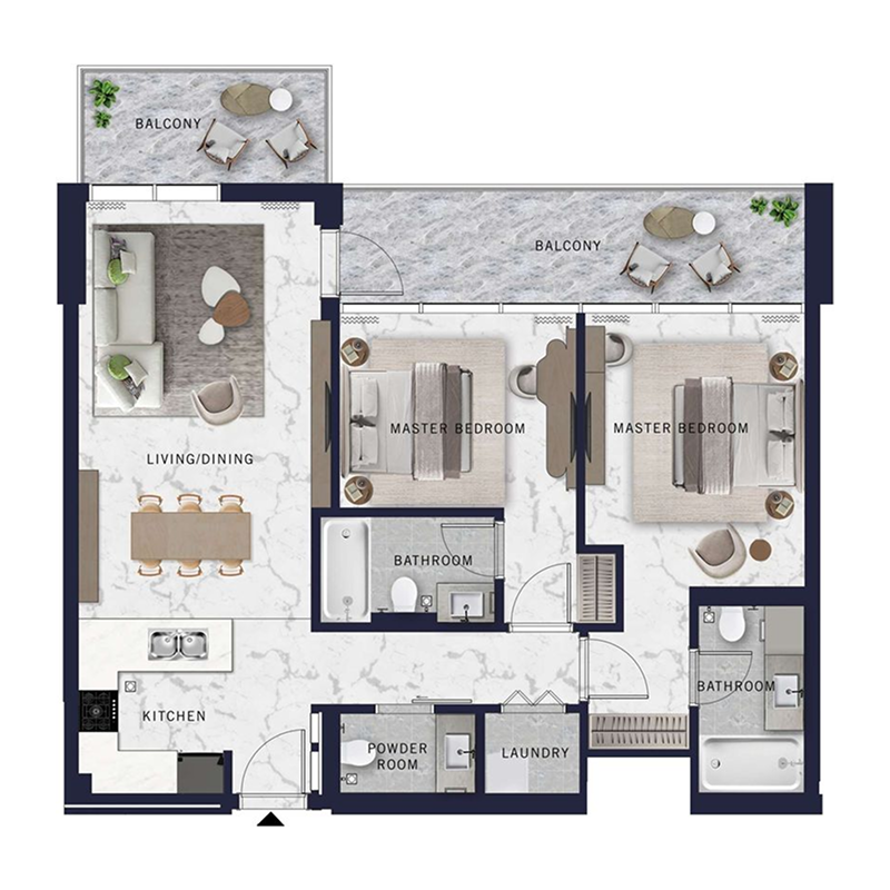 Apartments plan