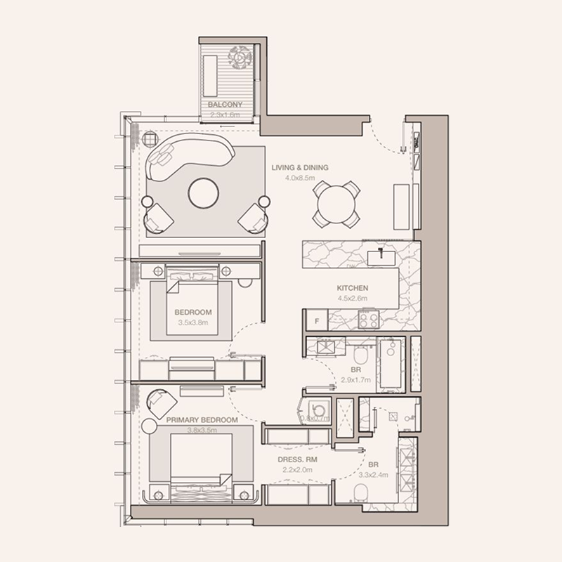 Apartments plan