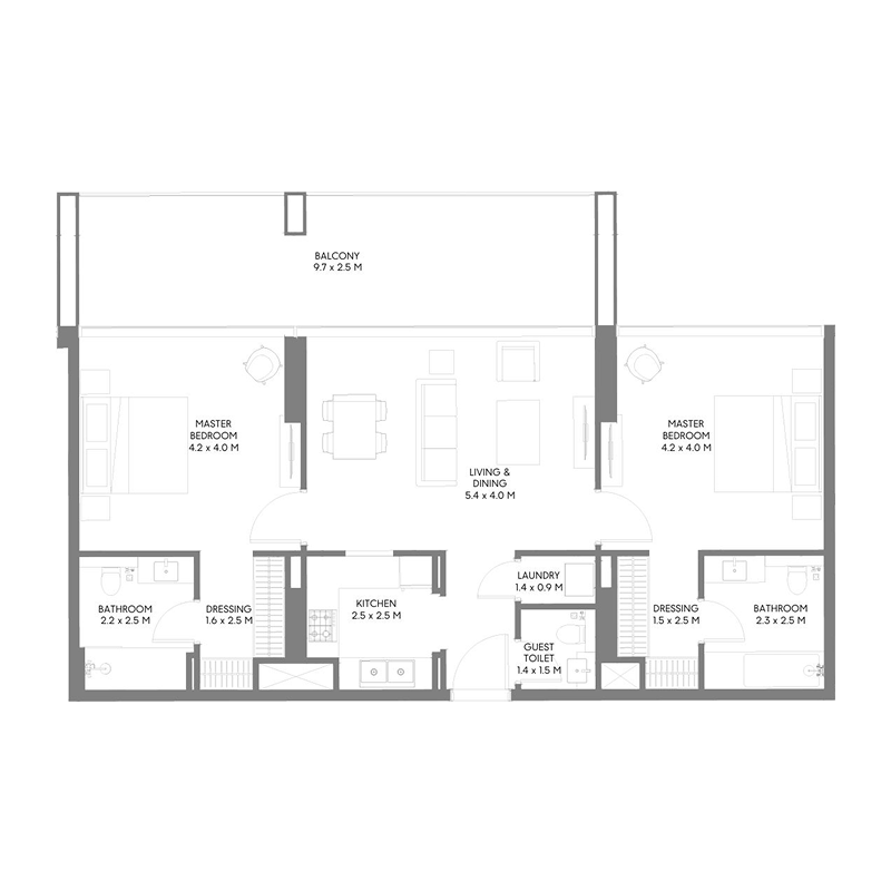Apartments plan