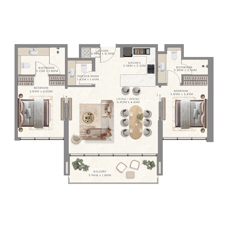 Apartments plan