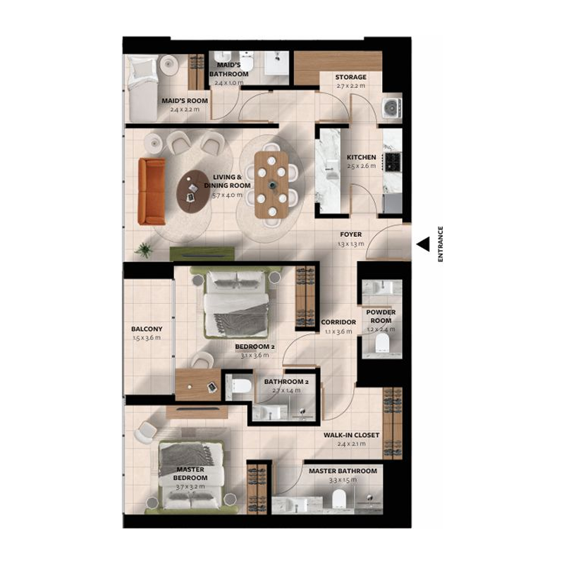 Apartments plan