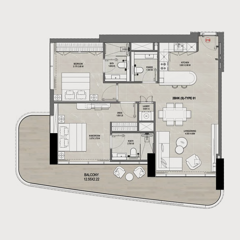 Apartments plan