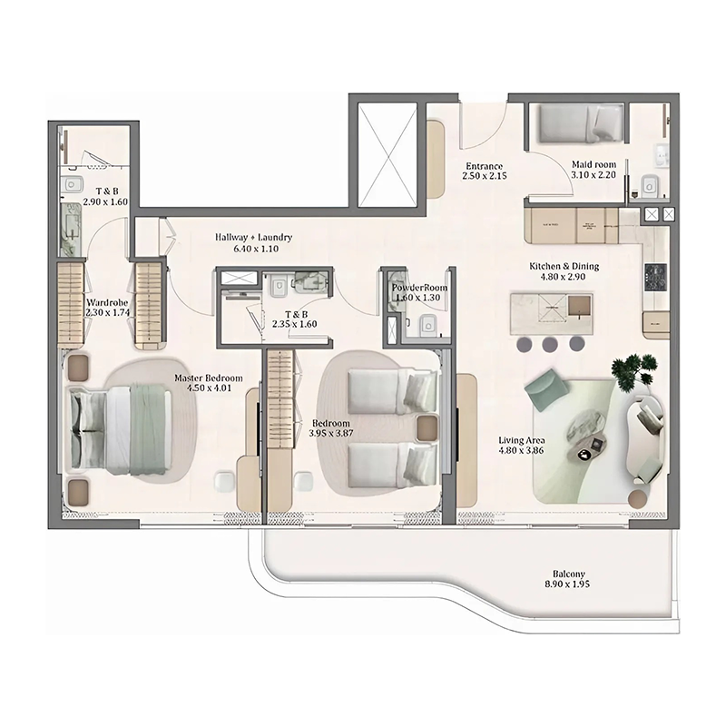 Apartments plan