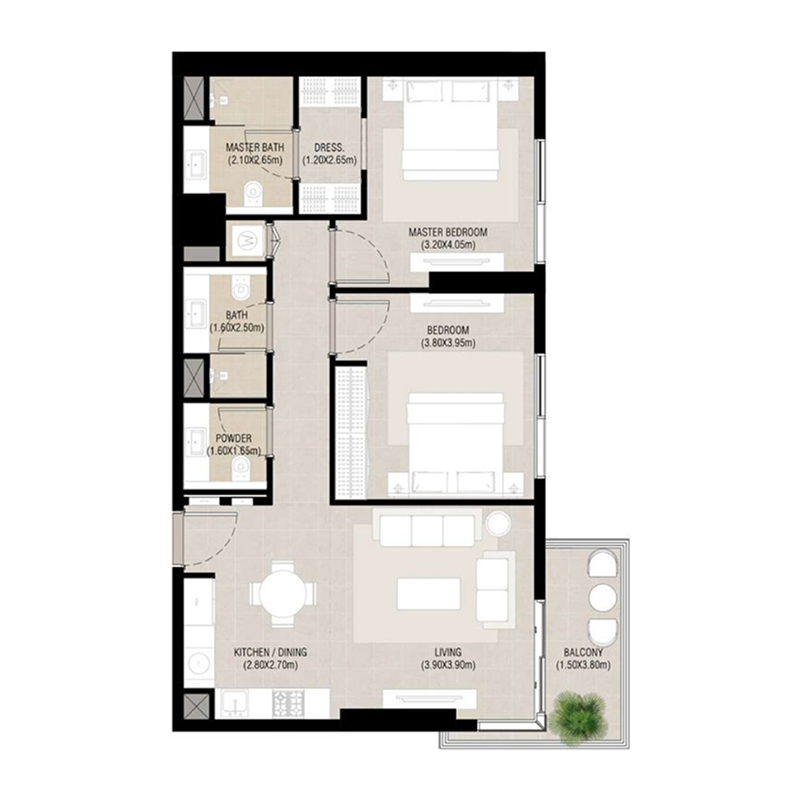 Apartments plan