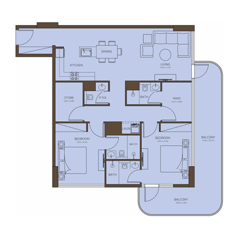 Apartments plan