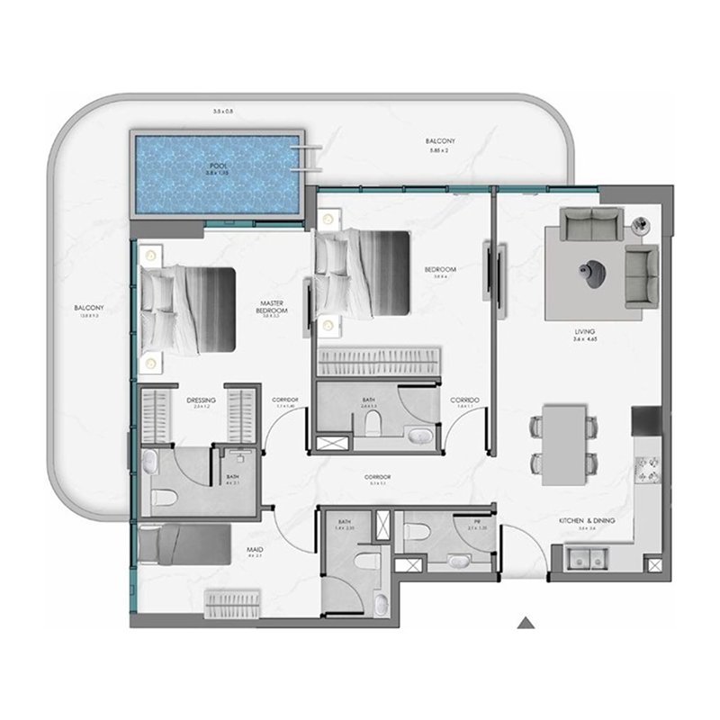 Apartments plan