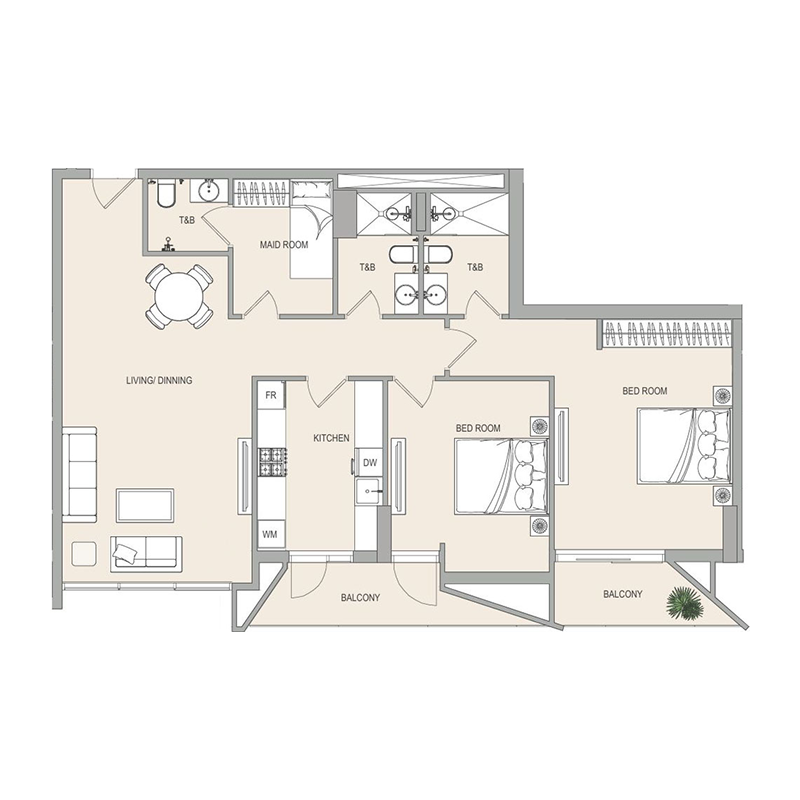Apartments plan