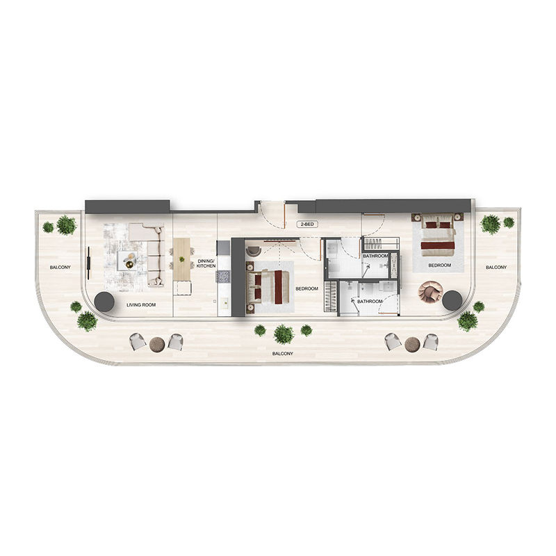 Apartments plan