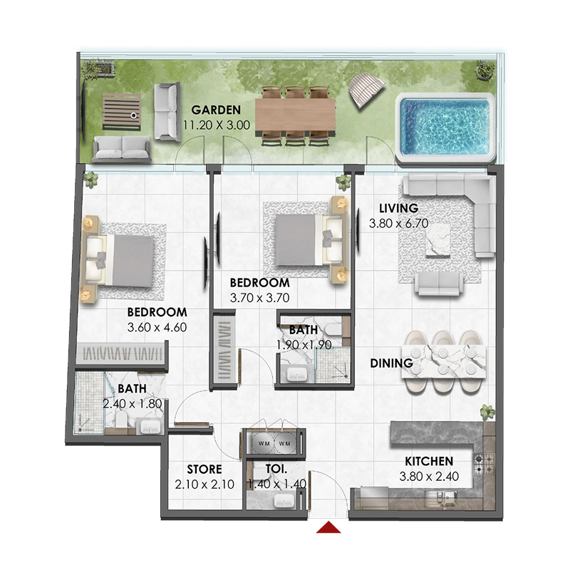 Apartments plan