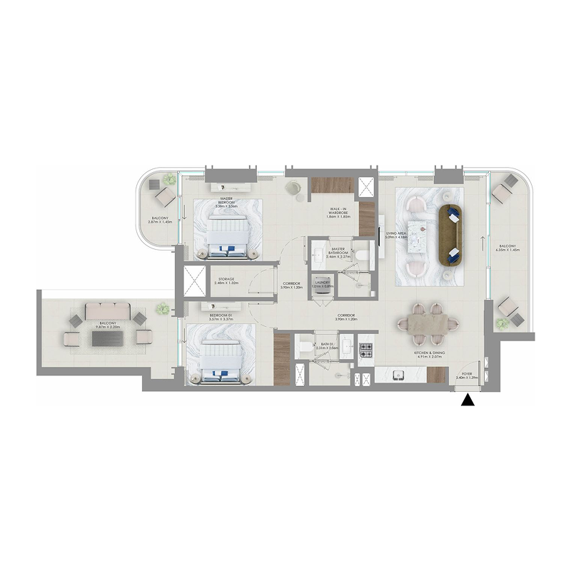 Apartments plan