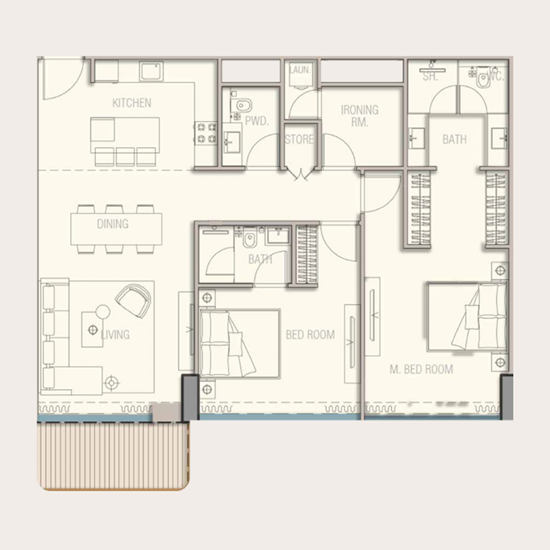 Apartments plan