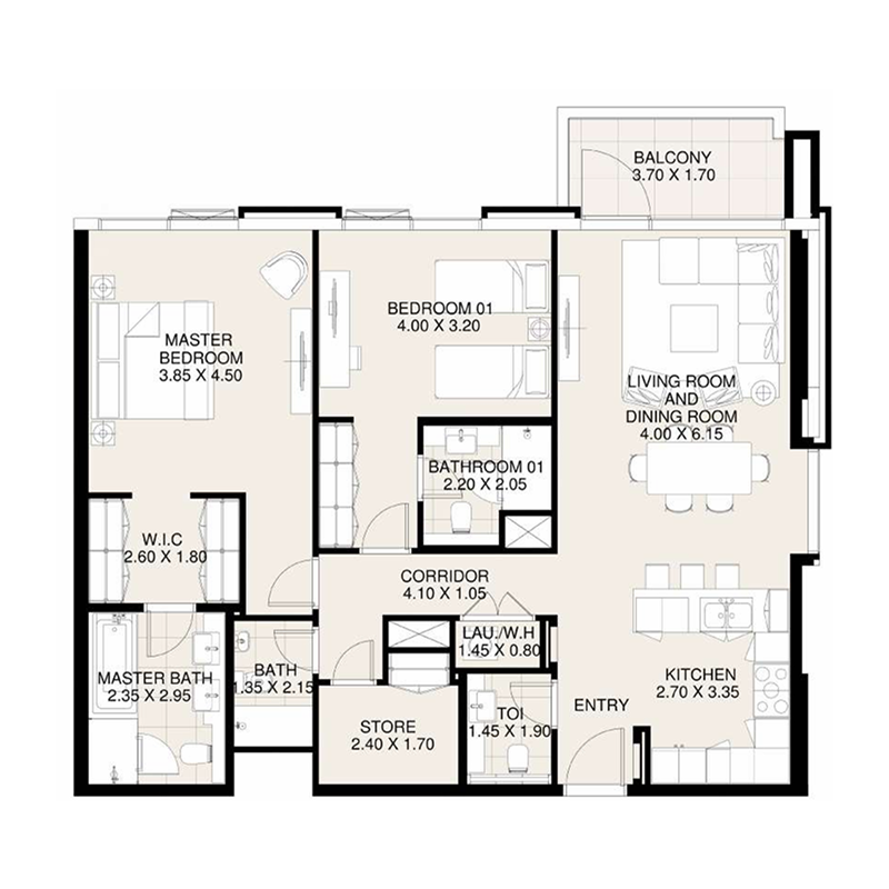 Apartments plan