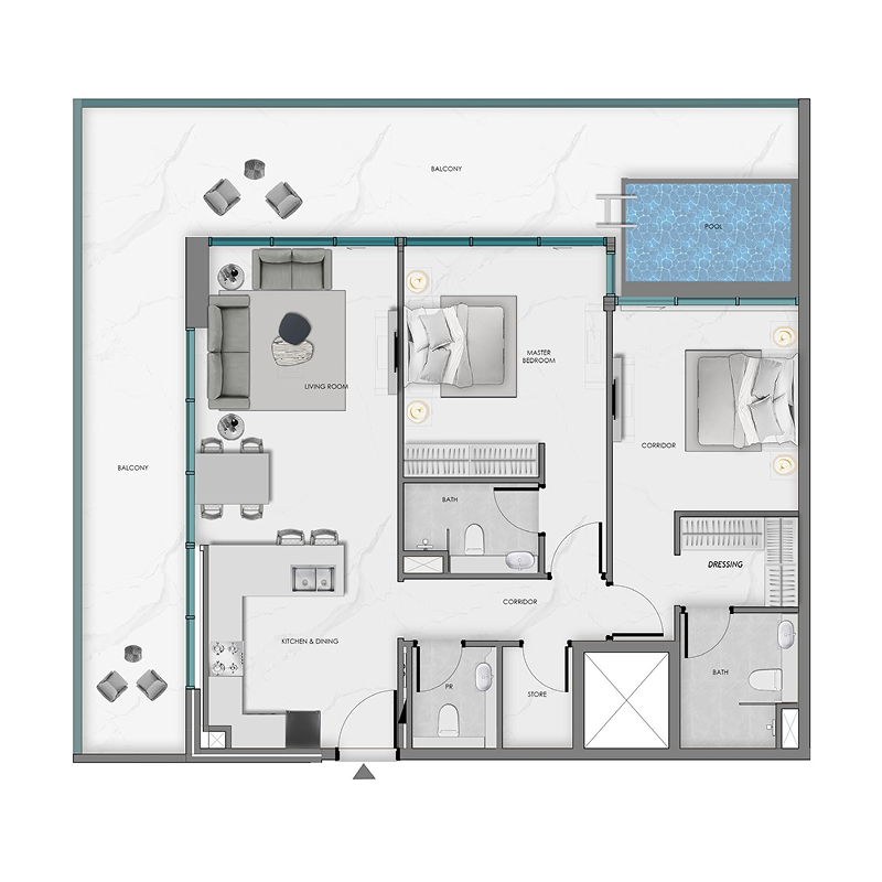 Apartments plan