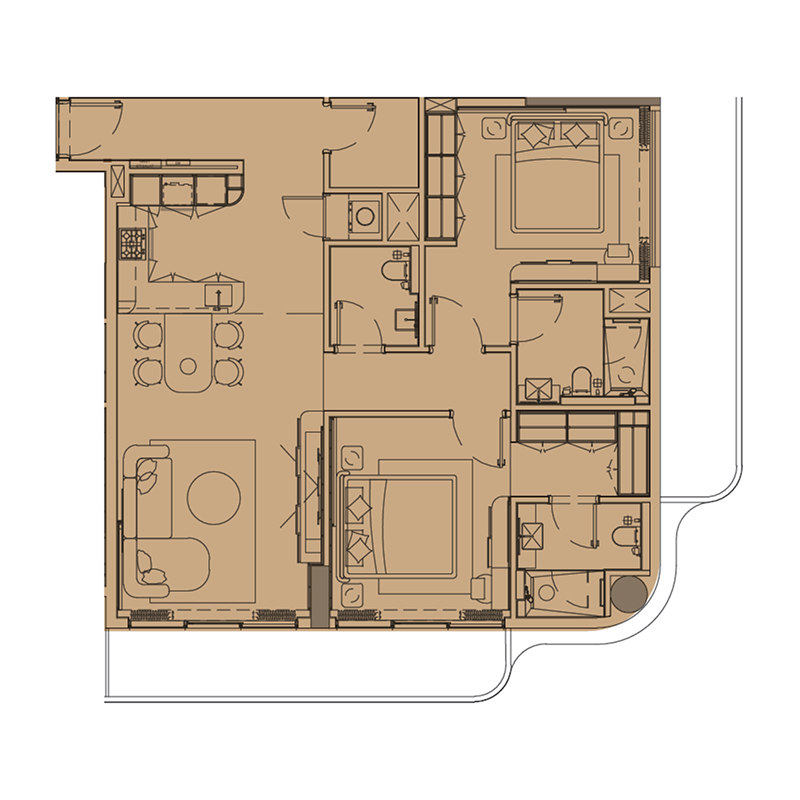 Apartments plan