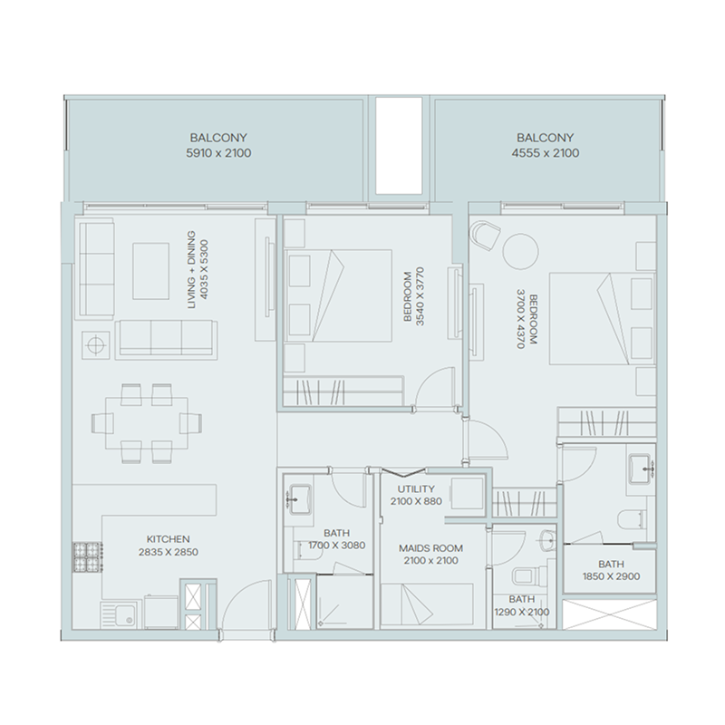 Apartments plan