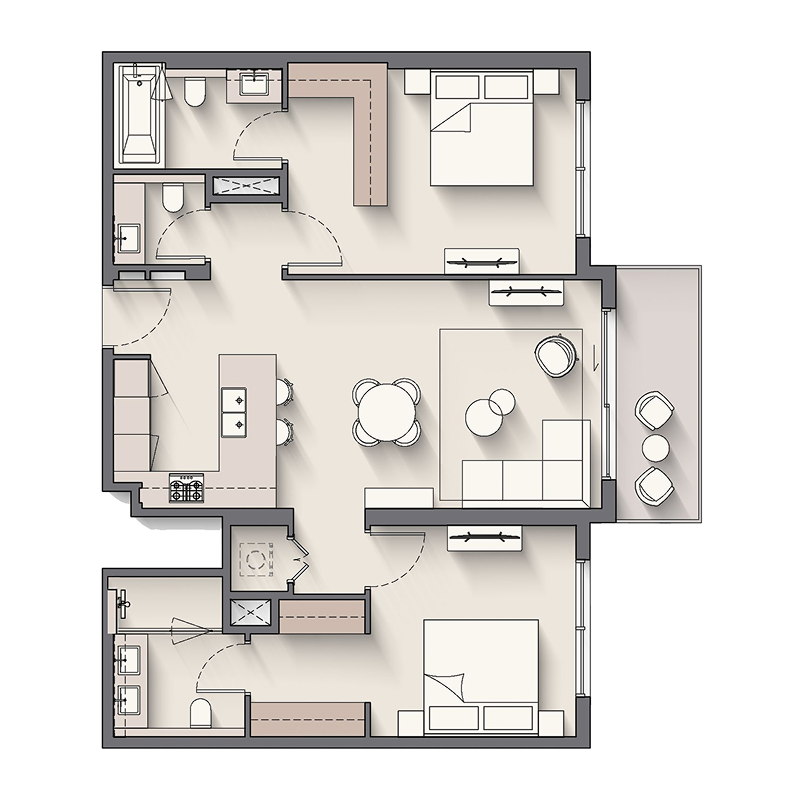 Apartments plan