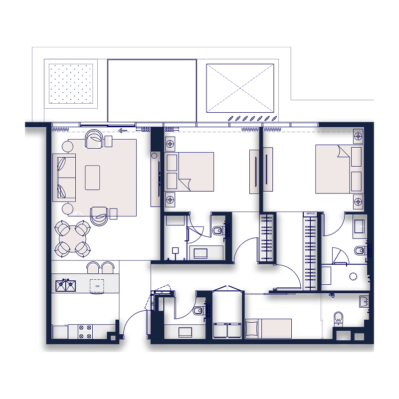 Apartments plan