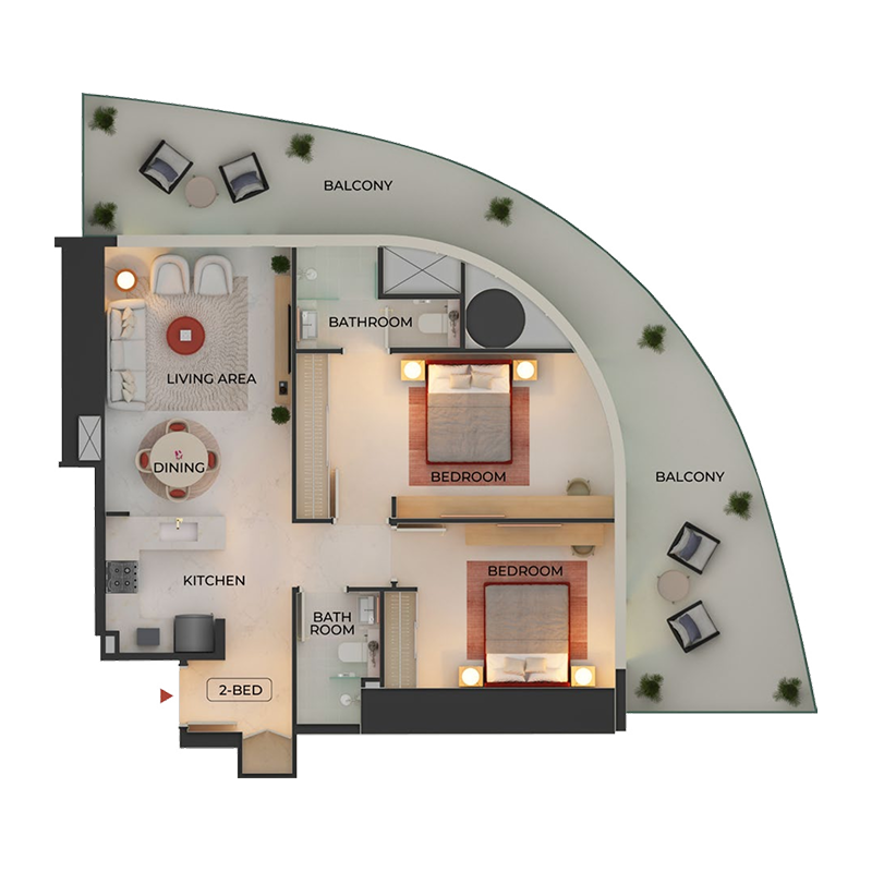 Apartments plan