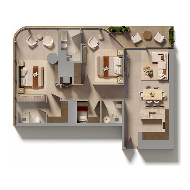 Apartments plan