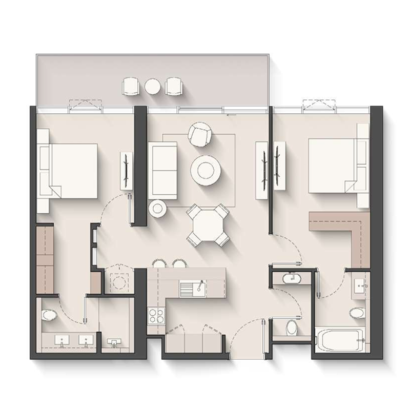 Apartments plan