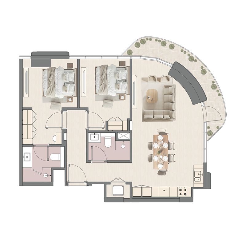 Apartments plan