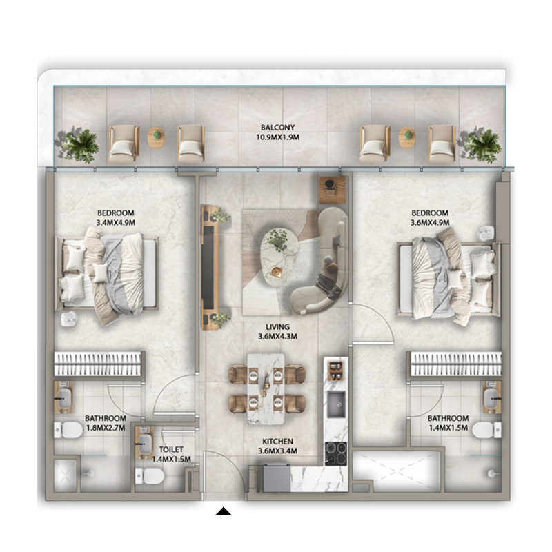 Apartments plan
