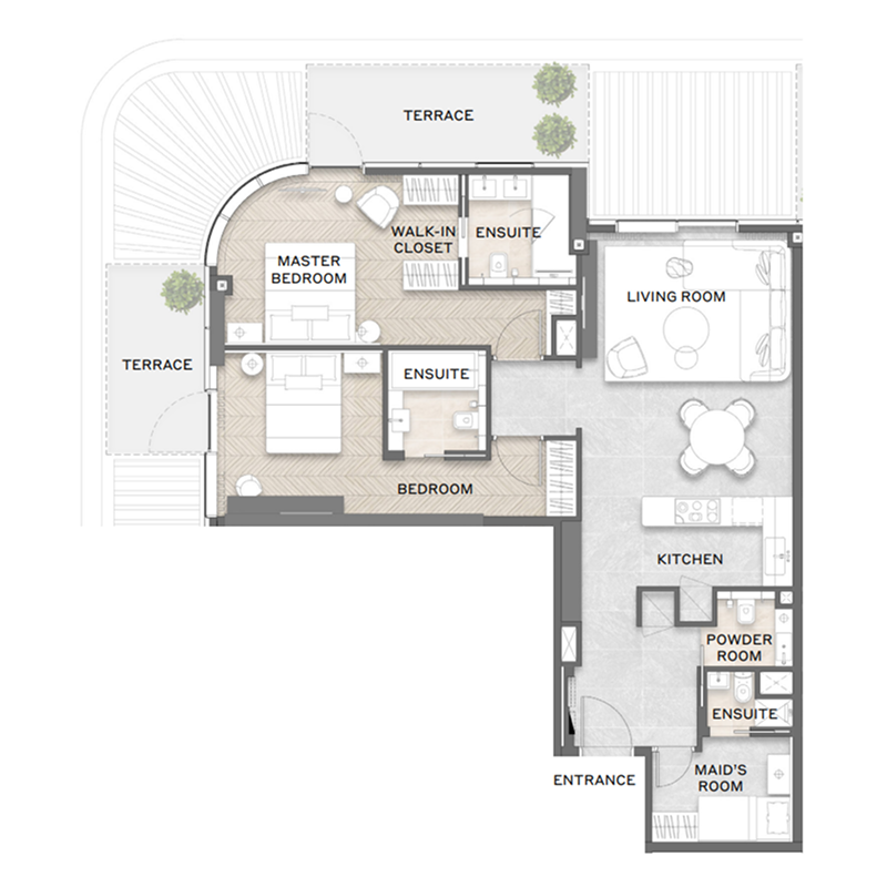 Apartments plan