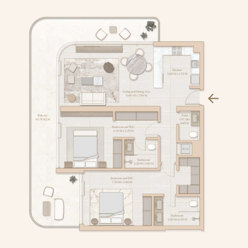 Apartments plan