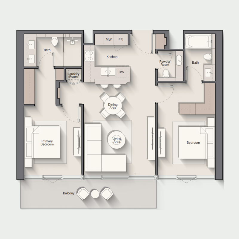 Apartments plan