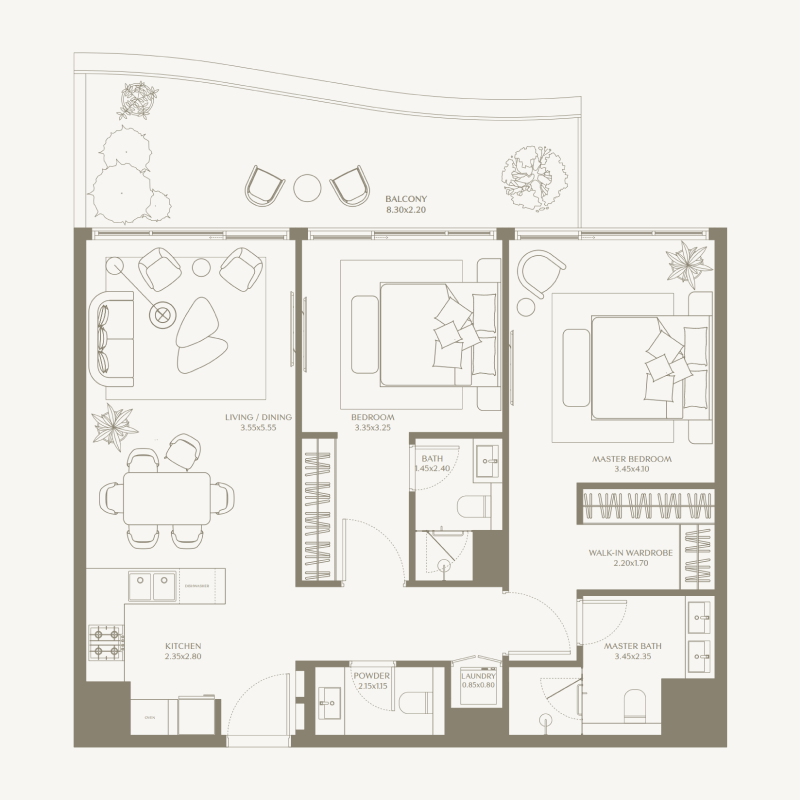 Apartments plan